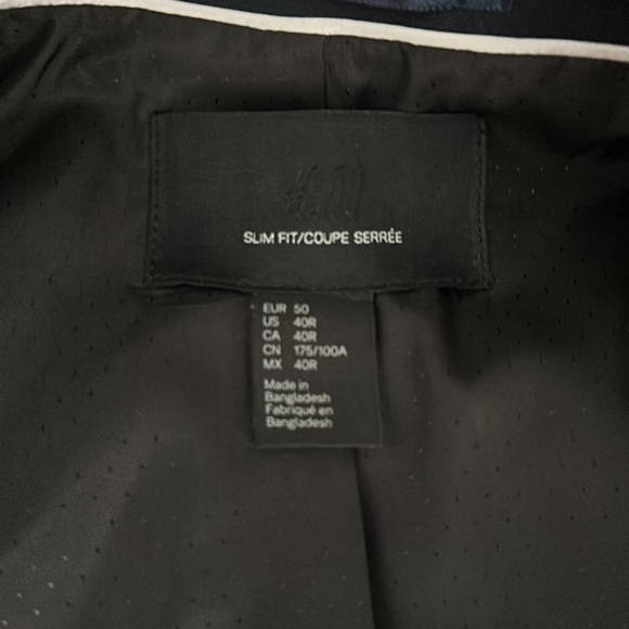 H&M Blazer Navy Blue - Picture 3 of 3
